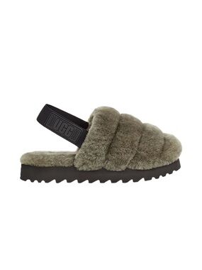 UGG Wmns Super Fluff Slipper 'Burnt Olive'